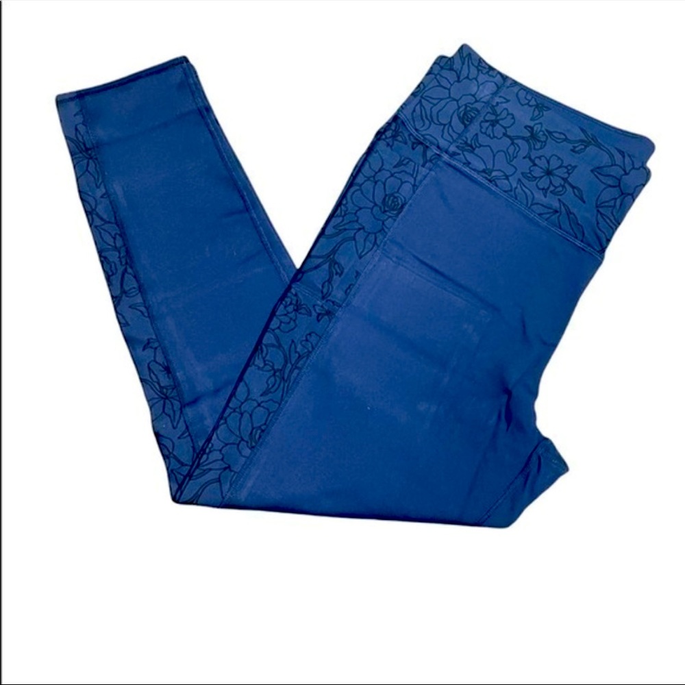 NWT SKECHERS Navy Blue Ladies "GO WALK" High waisted Leggings Tights, Size XXL - Picture 2 of 8